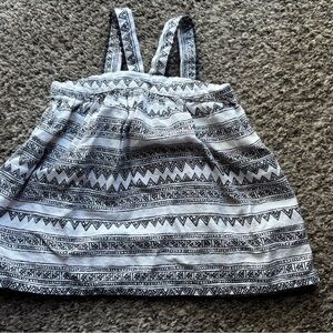 Old Navy Black and White Tank Top